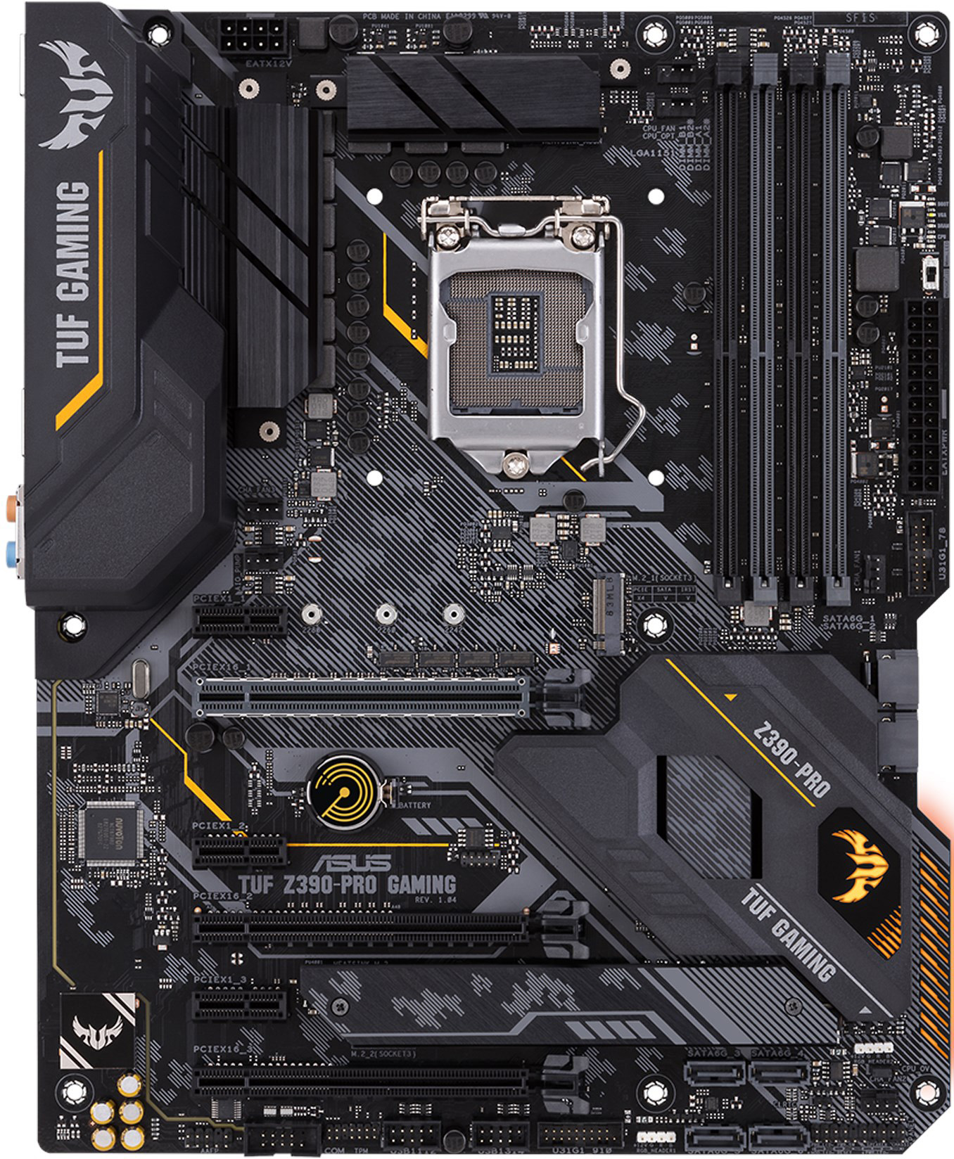 Asus TUF Z390-Pro Gaming - Motherboard Specifications On MotherboardDB